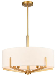 Sutton 5Lt Centre Ceiling Light /Flush Conversion - Cream Finish