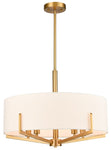 Sutton 5Lt Centre Ceiling Light /Flush Conversion - Cream Finish