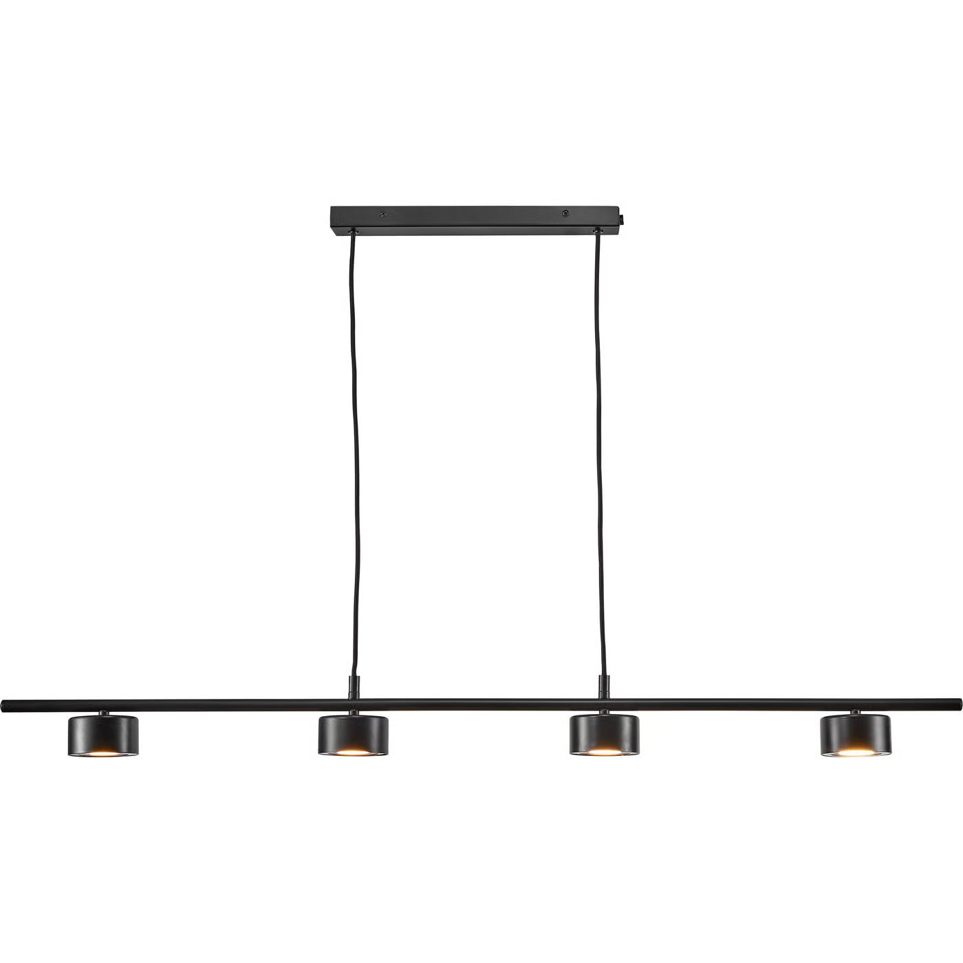 Clyde 4-Rail Pendant- Black