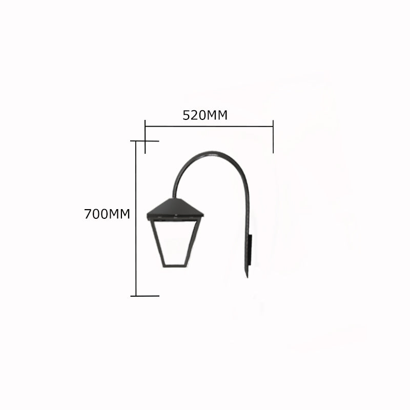 Dromone Outdoor Wall Light - Cast Iron