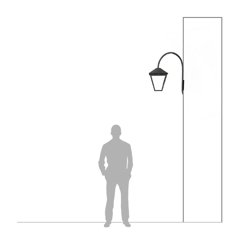Dromone Outdoor Wall Light - Cast Iron