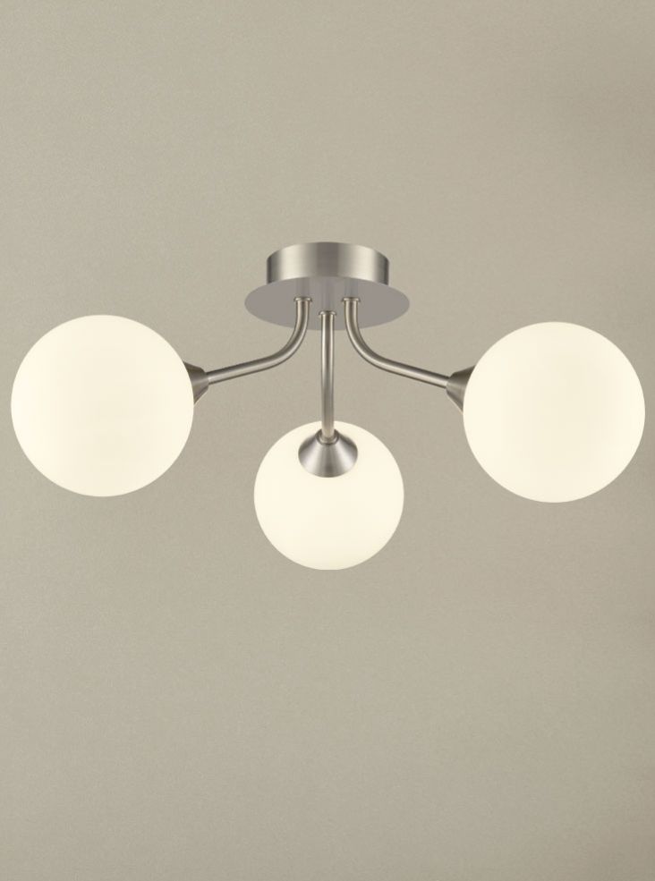 Cosmo 3/5Lt Flush Ceiling Light in various Finish