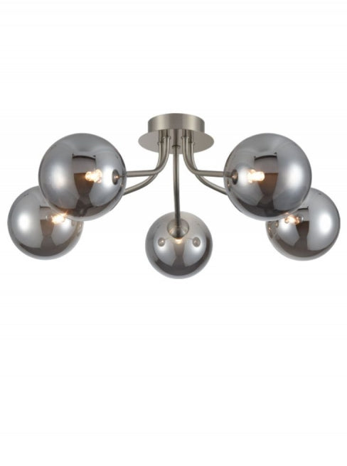 Cosmo 3/5Lt Flush Ceiling Light in various Finish