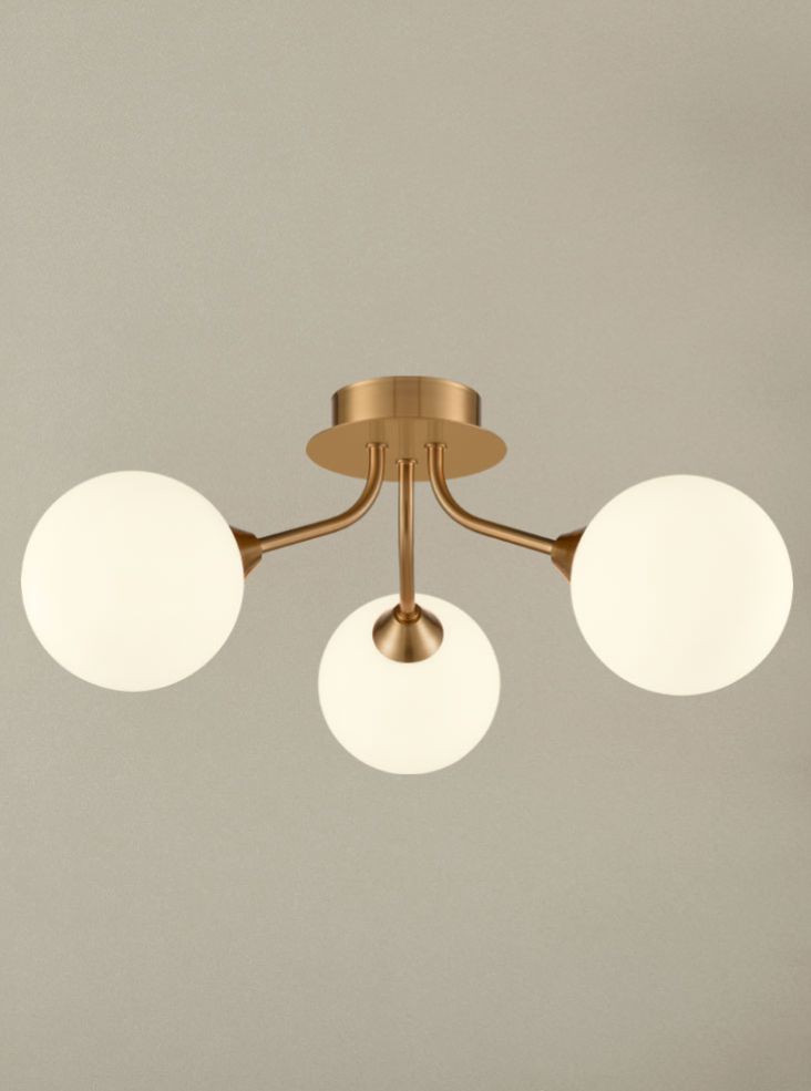 Cosmo 3/5Lt Flush Ceiling Light in various Finish