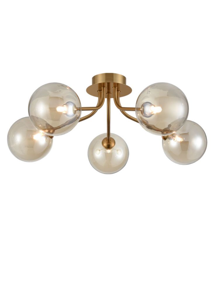 Cosmo 3/5Lt Flush Ceiling Light in various Finish