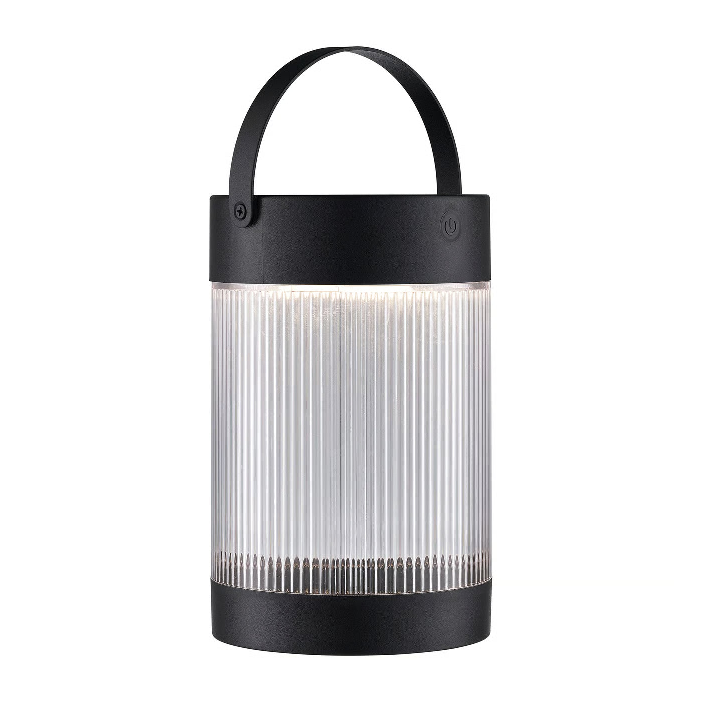 Coupar Solar Table lamp- Black/ Sand Finish