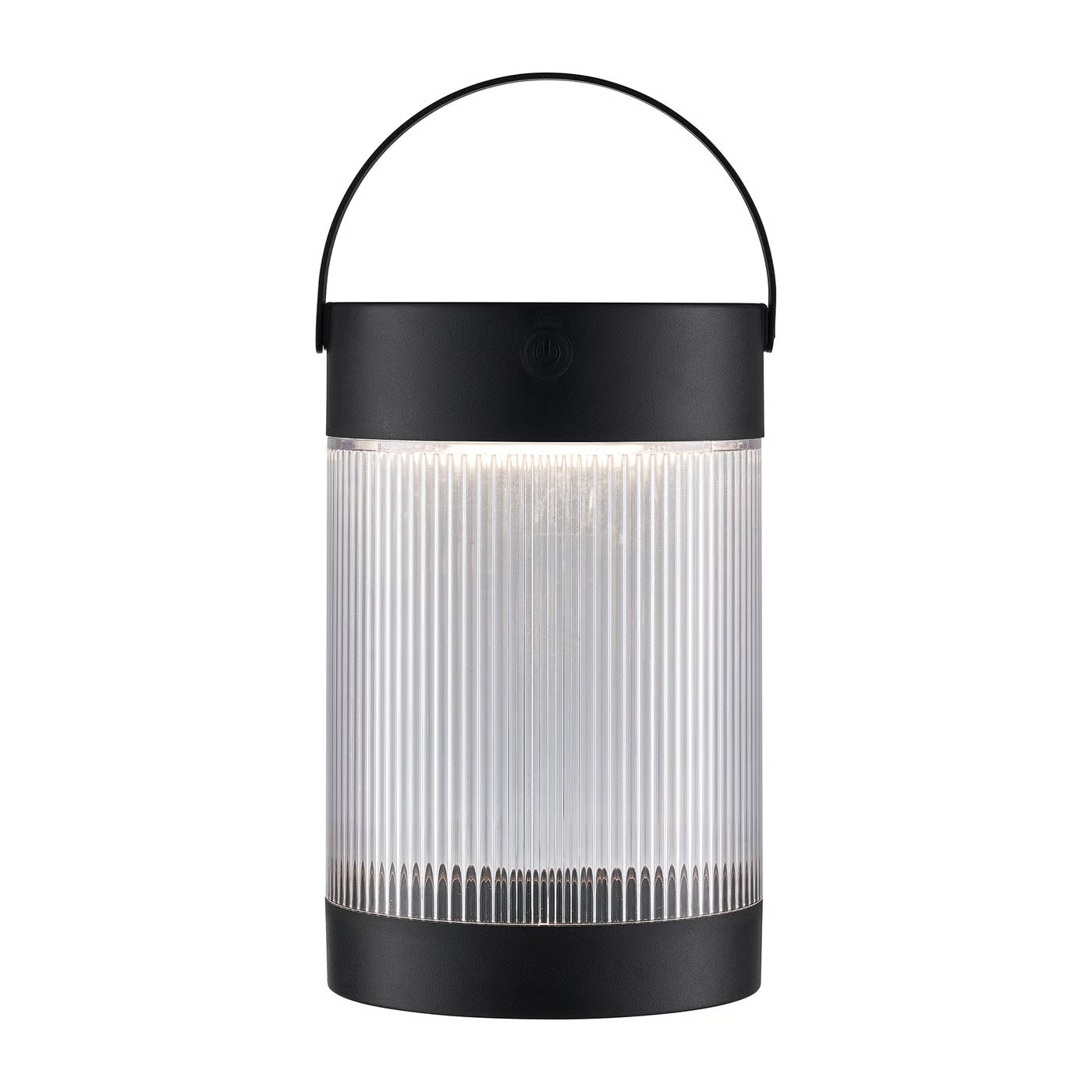 Coupar Solar Table lamp- Black/ Sand Finish