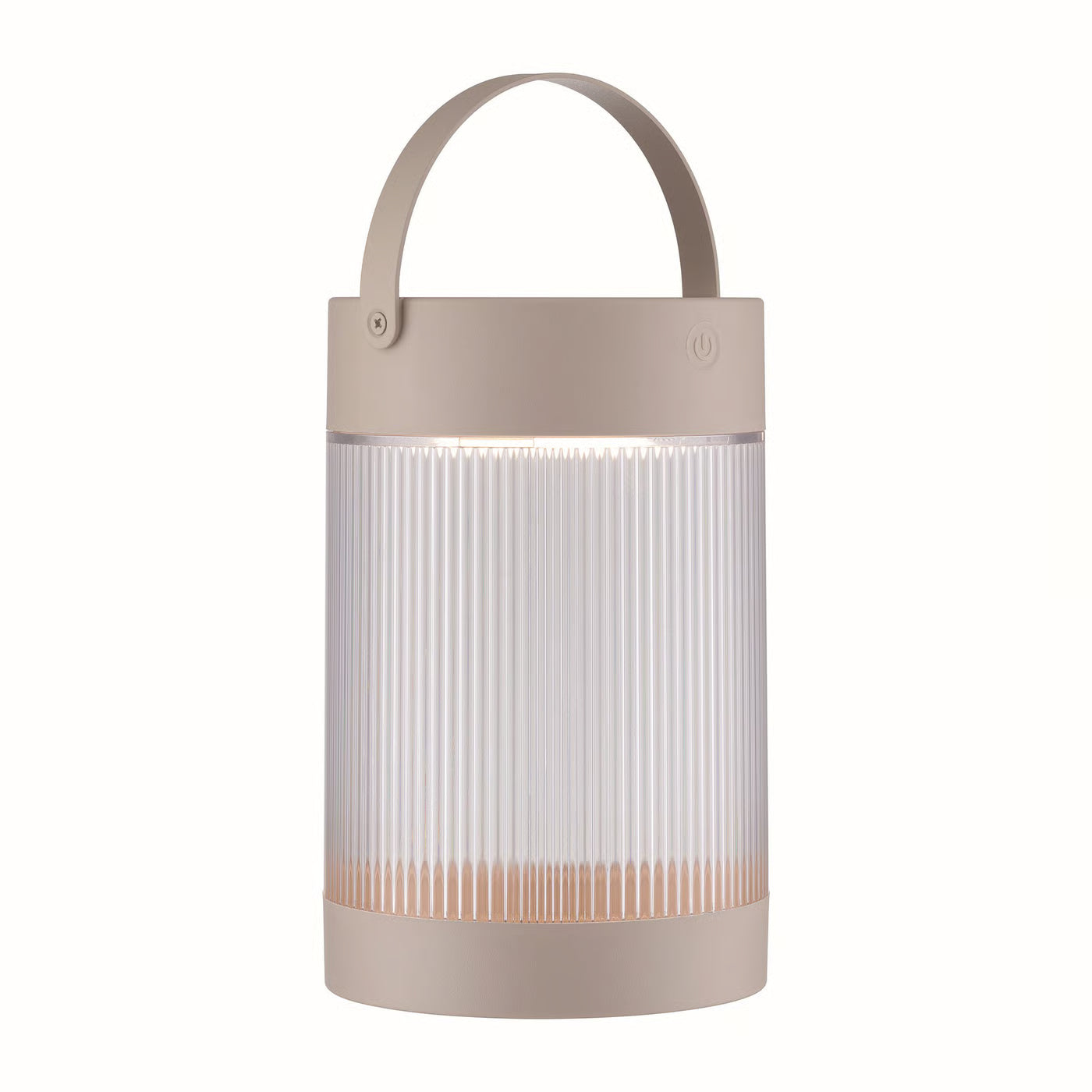 Coupar Solar Table lamp- Black/ Sand Finish