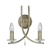 4162-2AB Wall Light Fitting ASCONA - Cusack Lighting