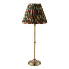 Dahl Rechargeable Table Lamp Matt Antique Brass With Shade LED