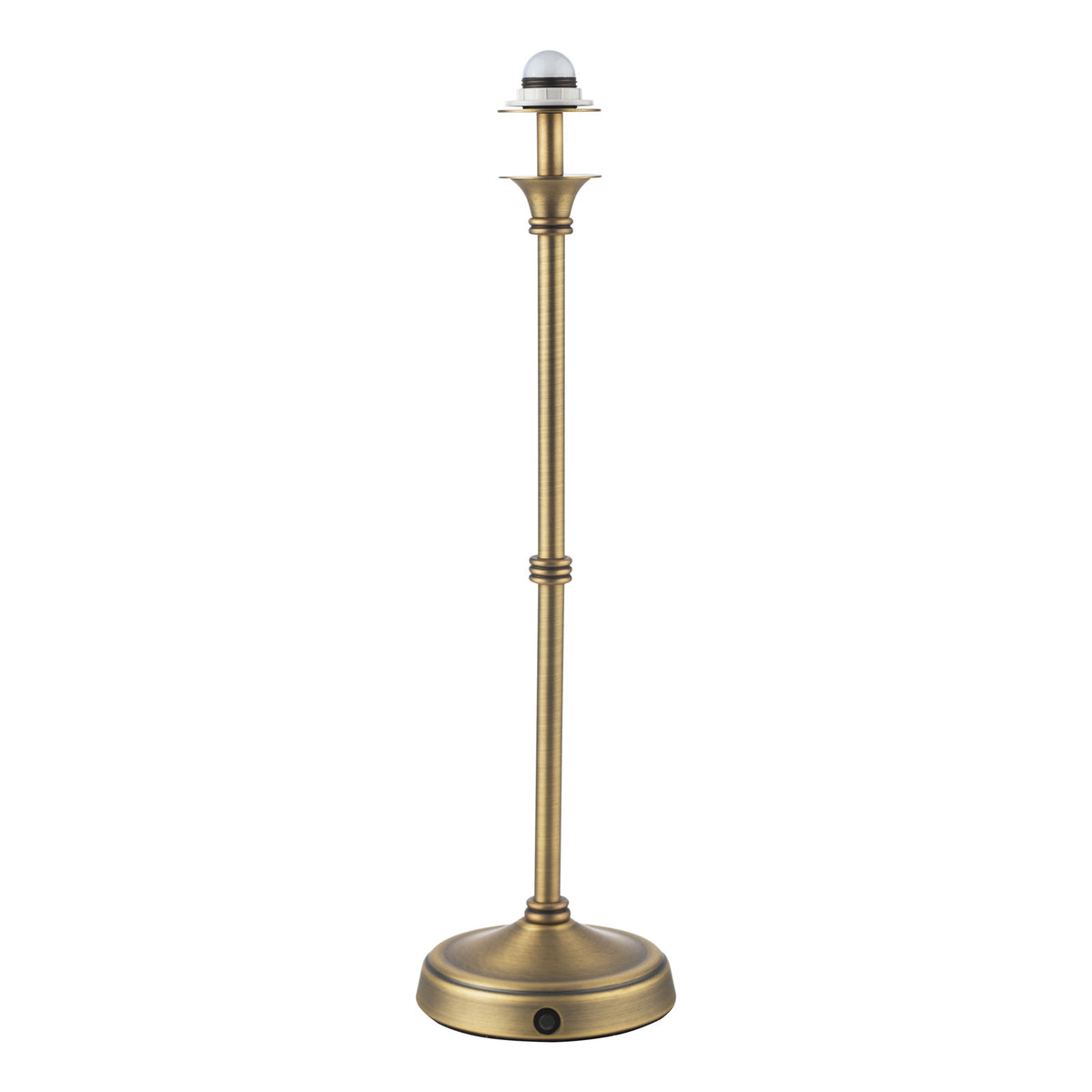 Dahl Rechargeable Table Lamp Matt Antique Brass Base Only LED