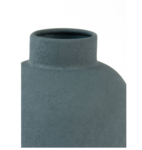 Vase deco ANDORI matt dark blue