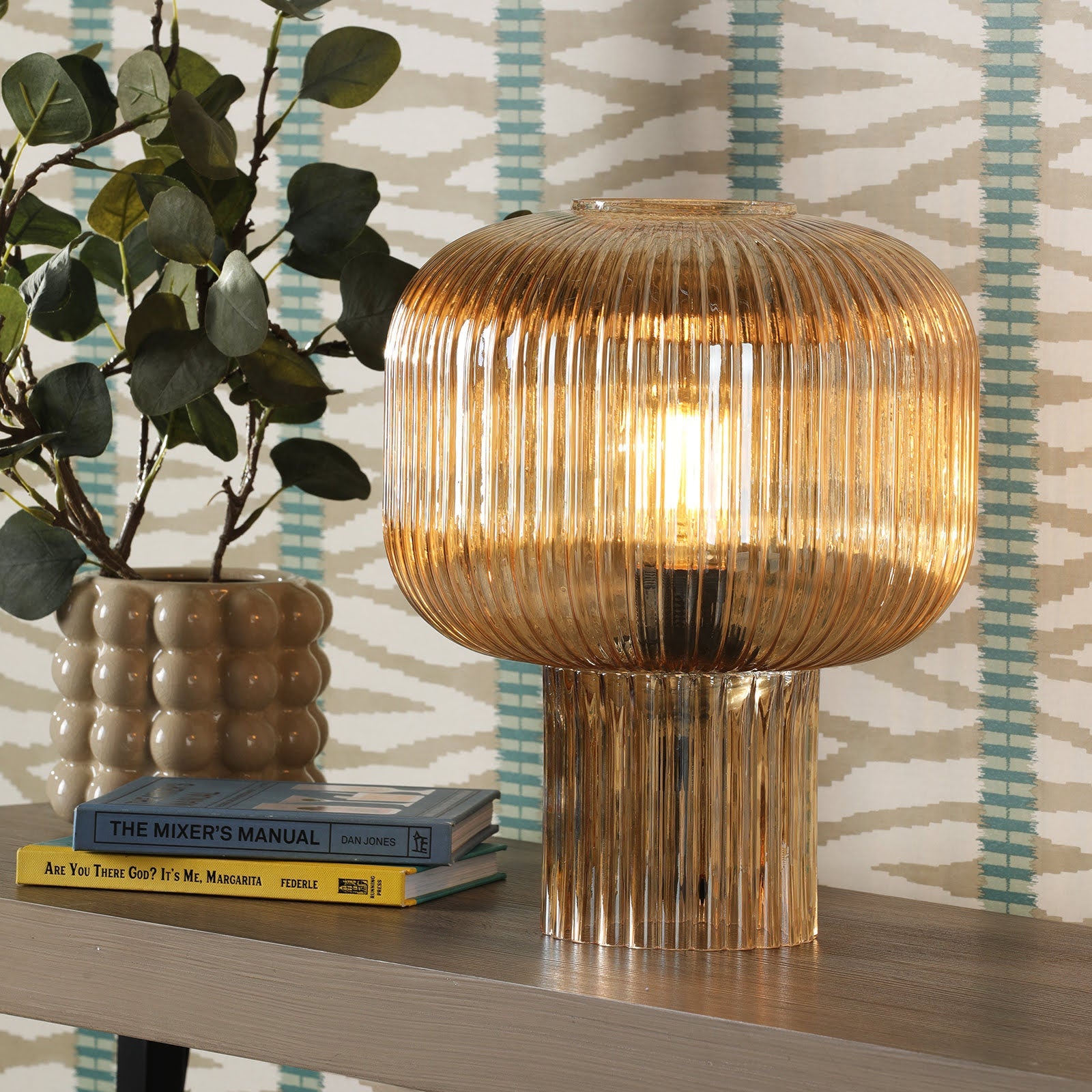 Demarius Table Lamp Various Finishes E27
