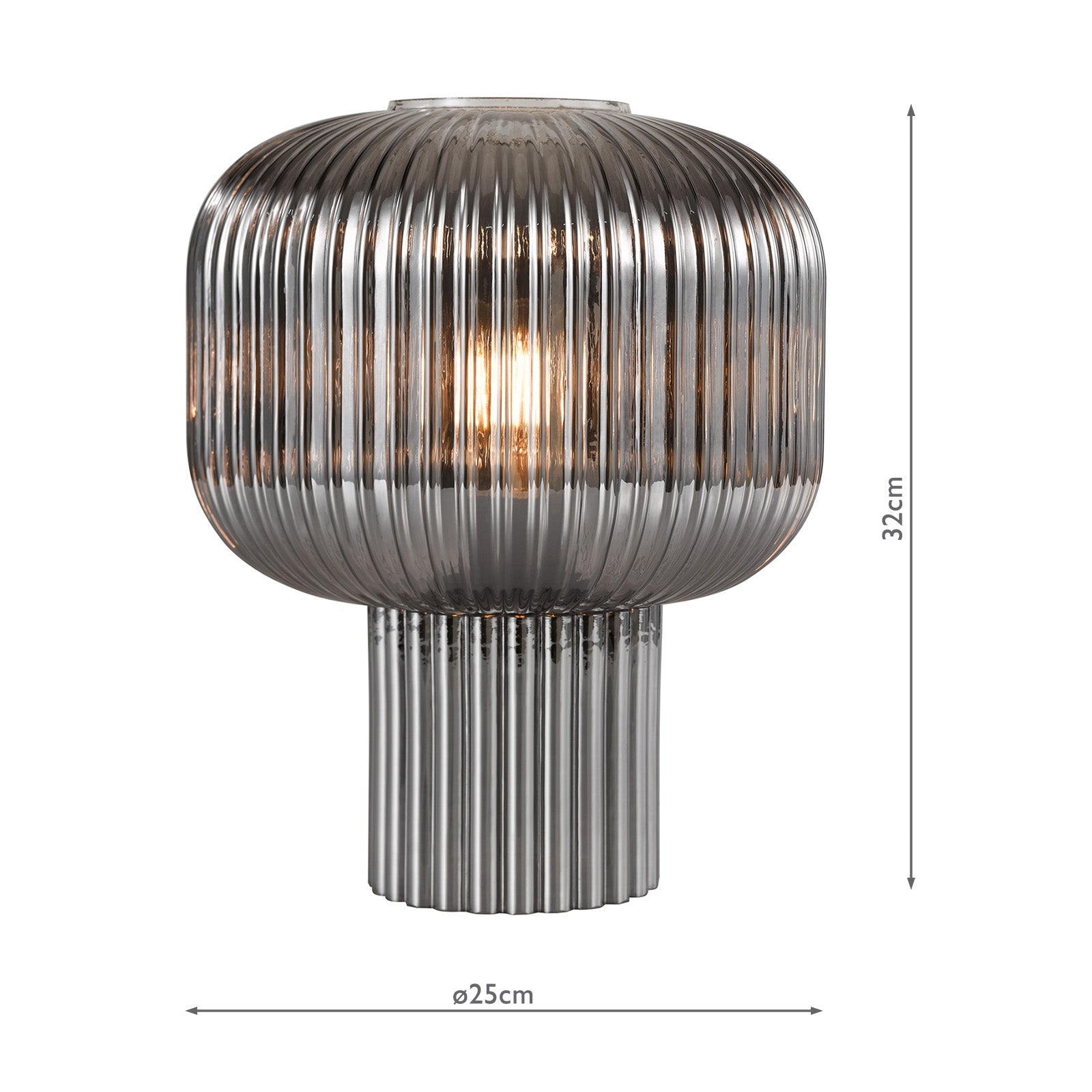 Demarius Table Lamp Various Finishes E27