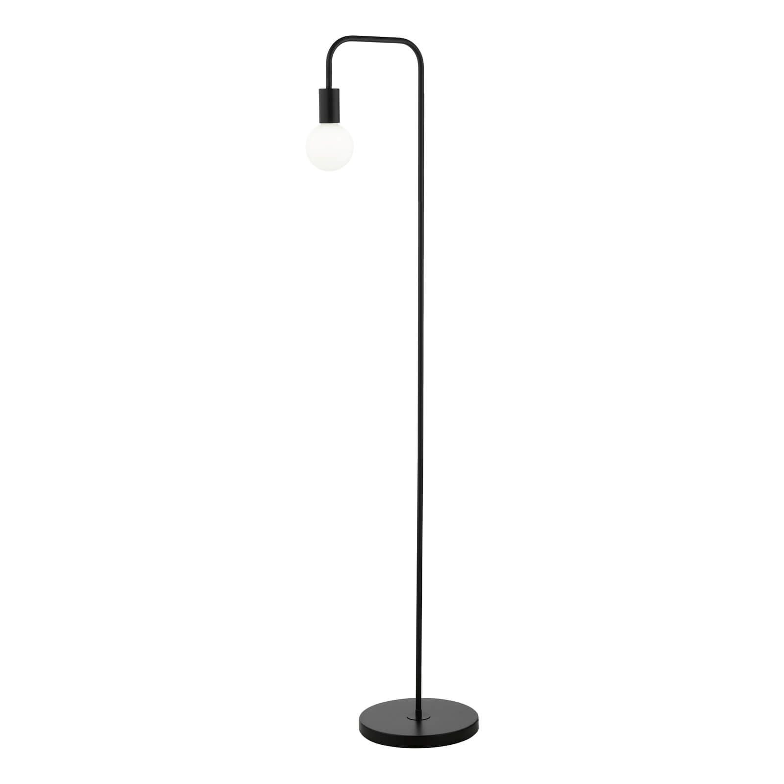 Dena Floor Lamp Matt Black E27