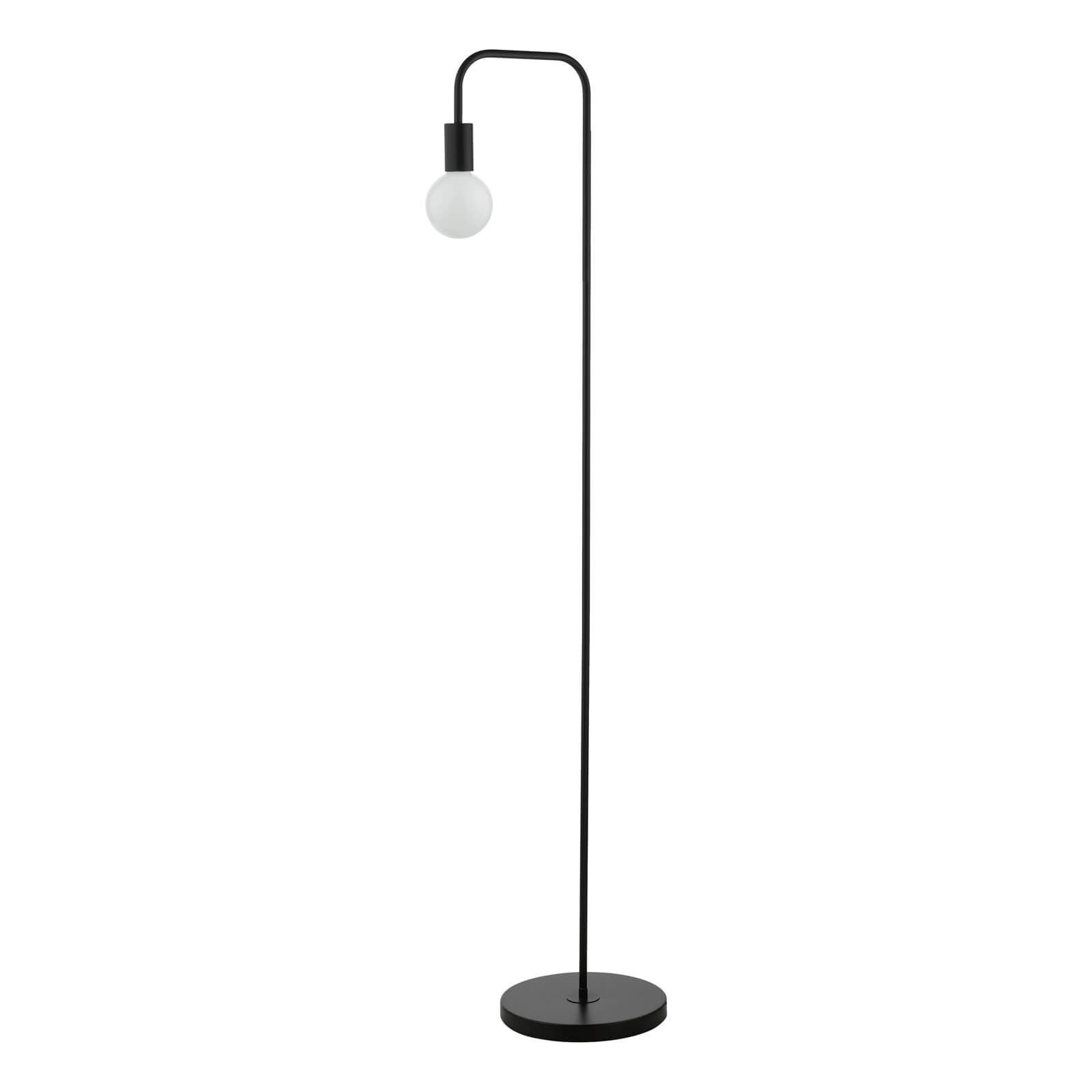 Dena Floor Lamp Matt Black E27