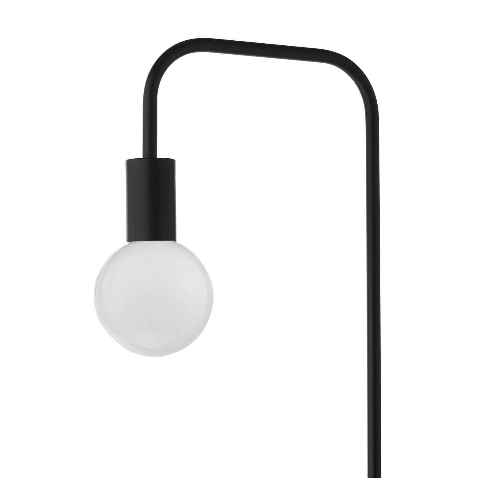 Dena Floor Lamp Matt Black E27