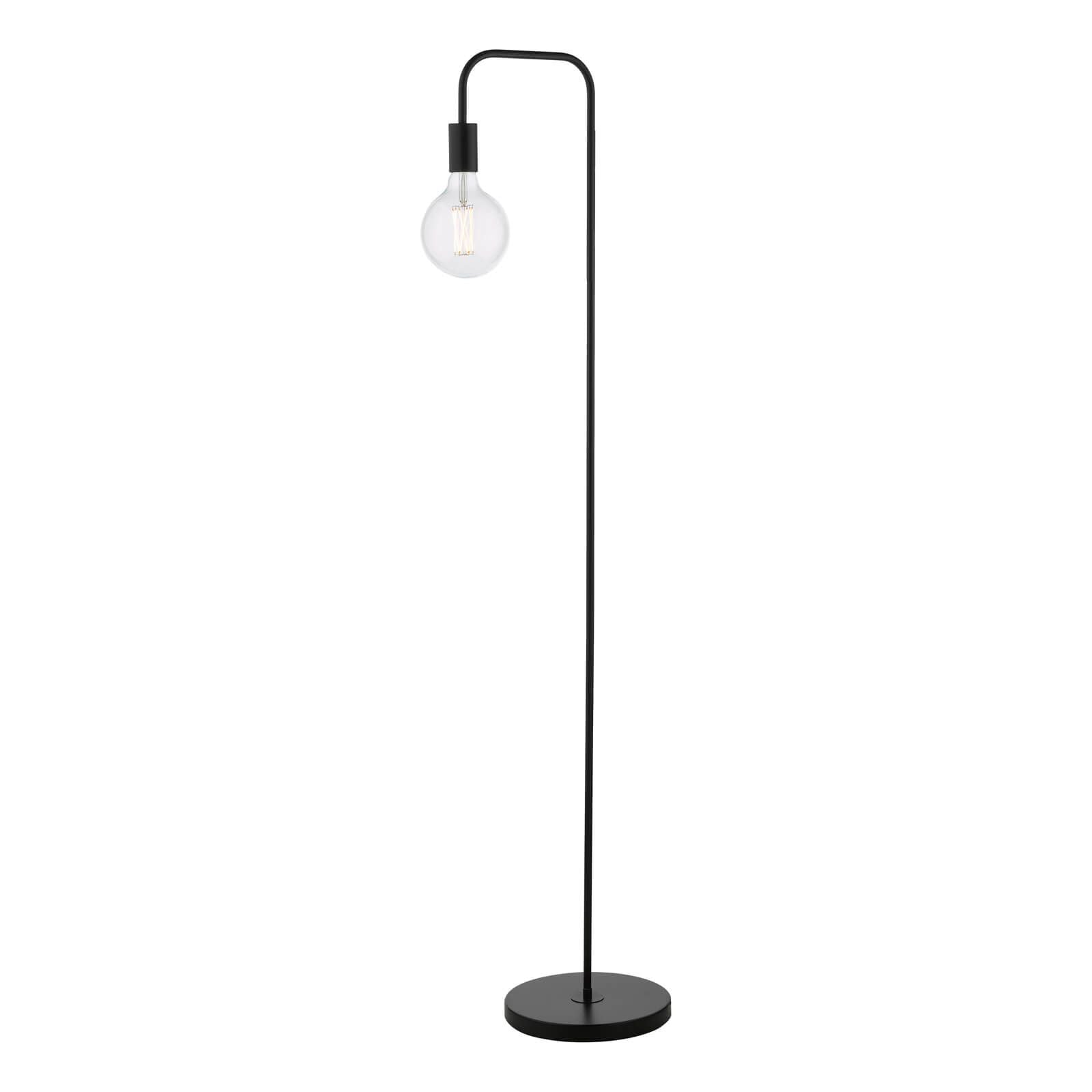 Dena Floor Lamp Matt Black E27