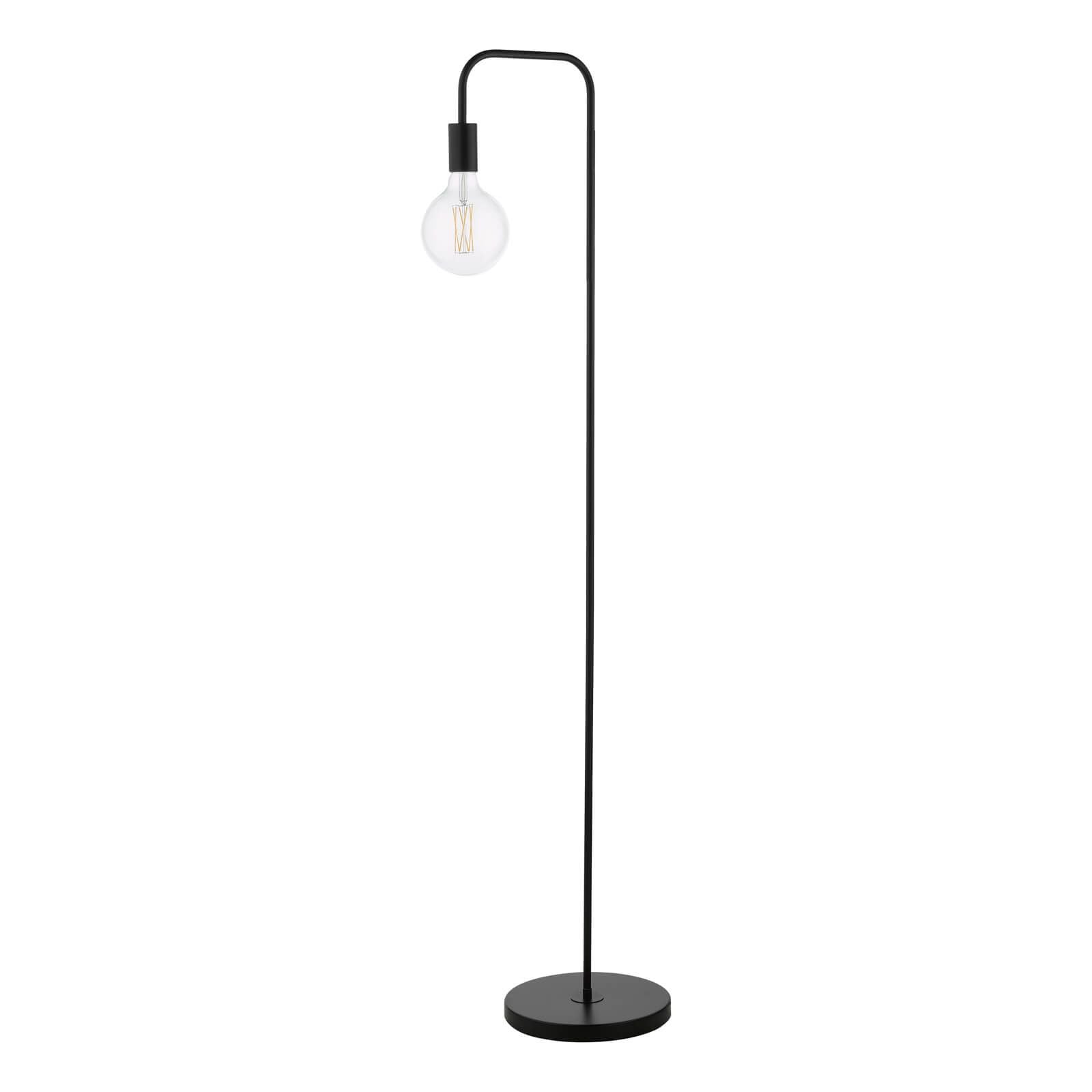 Dena Floor Lamp Matt Black E27