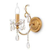 Sevilla Indoor Single Wall Light - Gold Finish