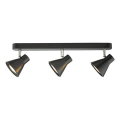 Diza 3Lt Bar Spotlight Matt Black/Matt Grey