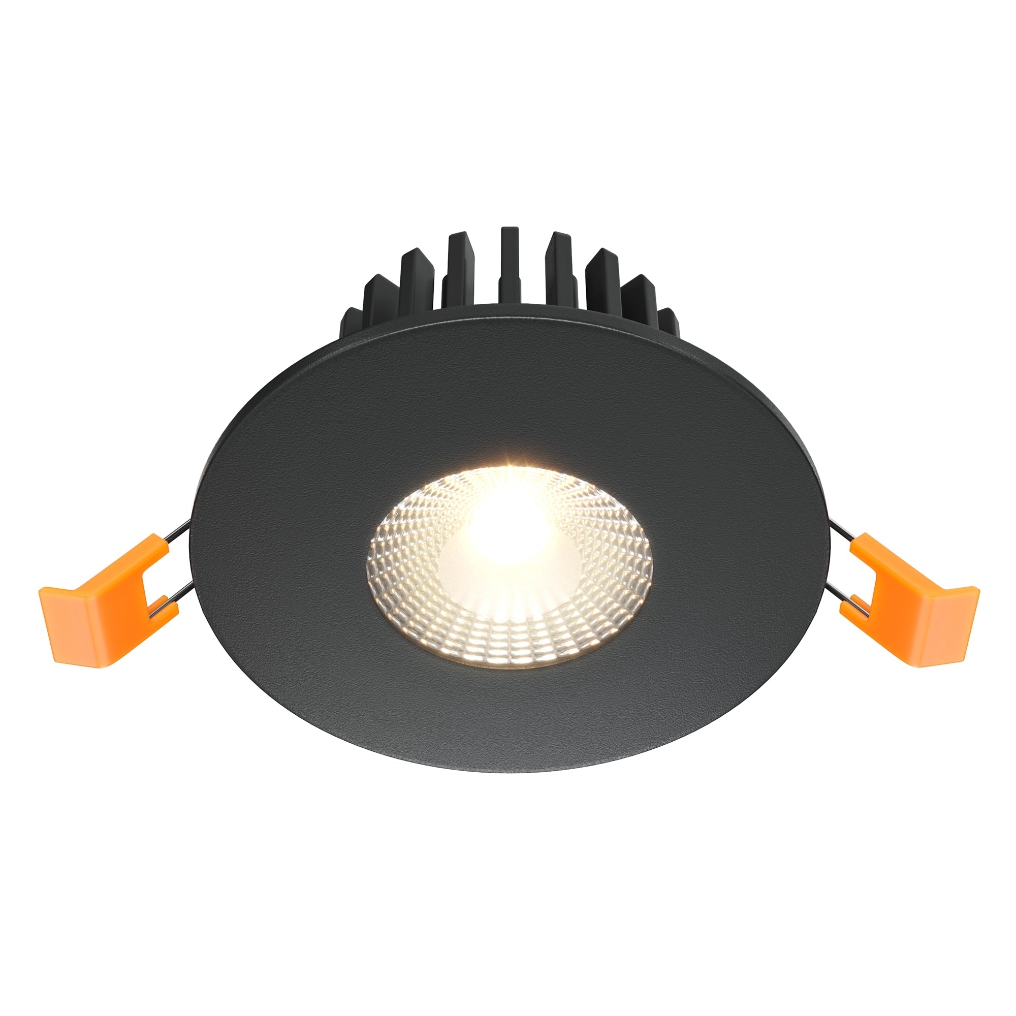 Zen LED Flush Light - Black/White Finish