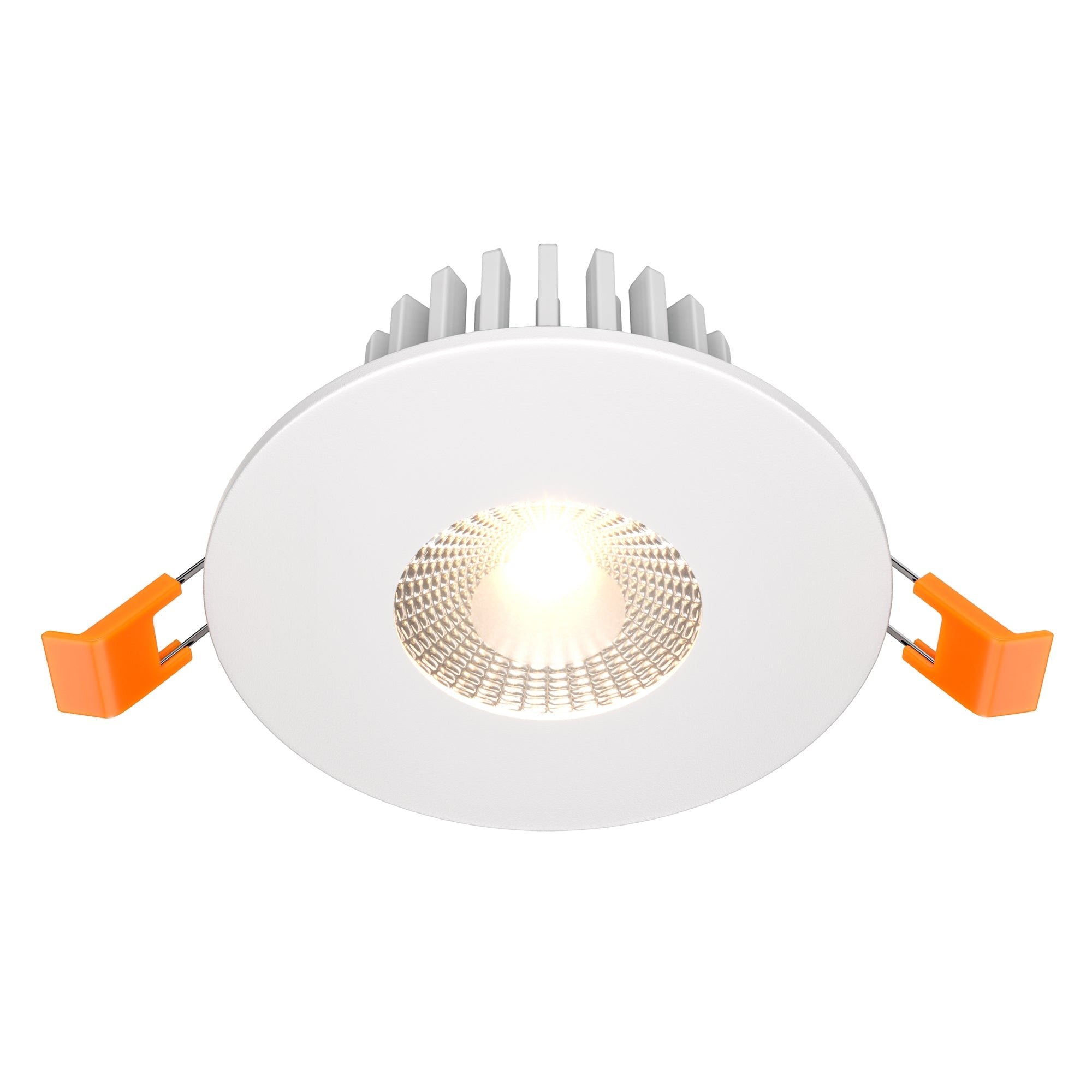 Zen LED Flush Light - Black/White Finish