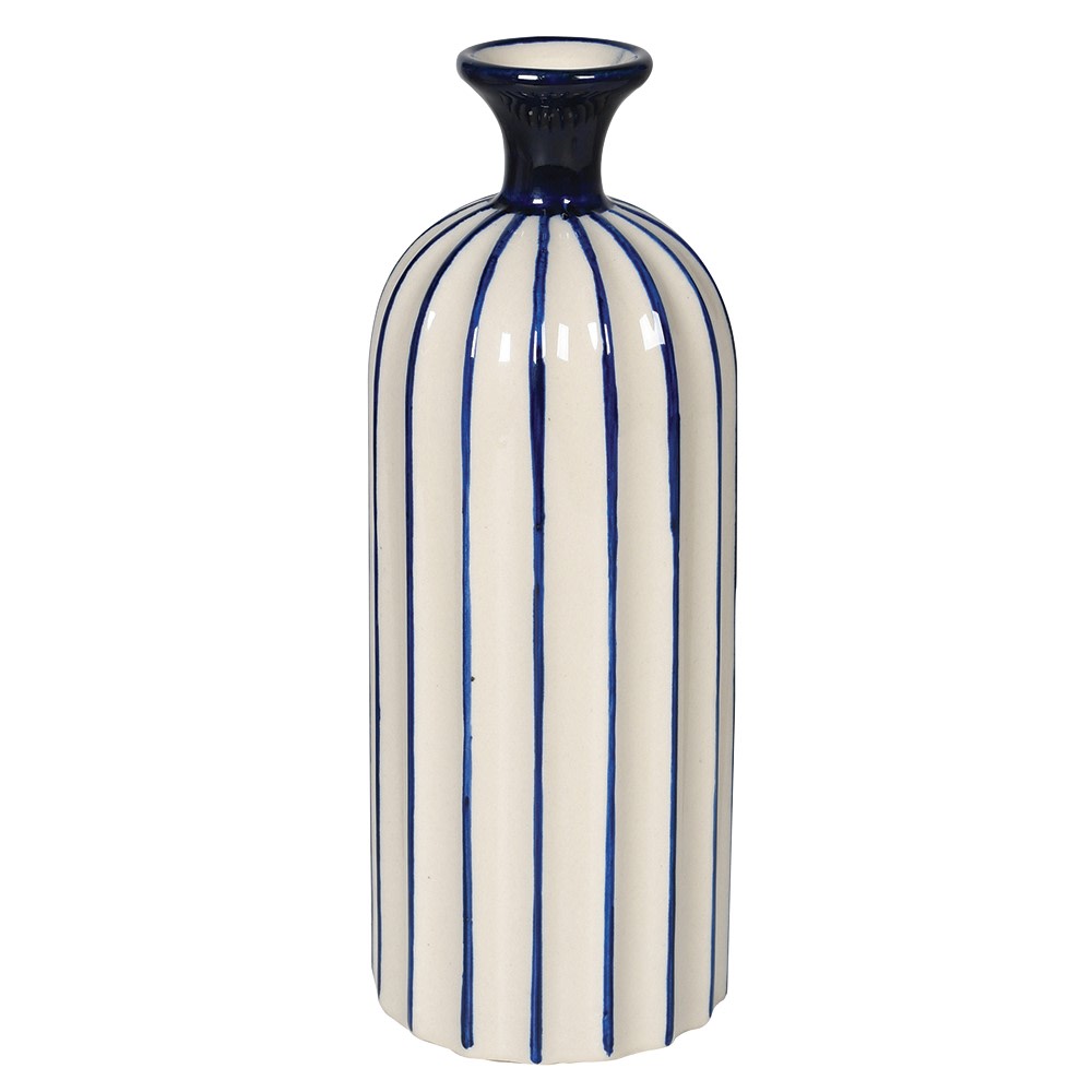 Stripe Ceramic Bud Vase- Christmas Gift