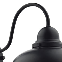 Dynamo Outdoor Wall Light Matt Black IP44