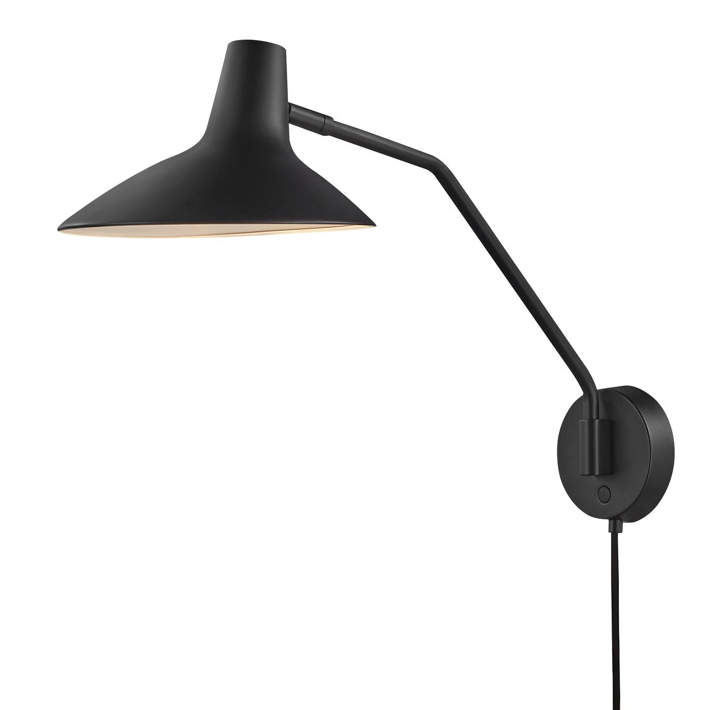 Darci Surface Wall Light- Sand/ Black Finish