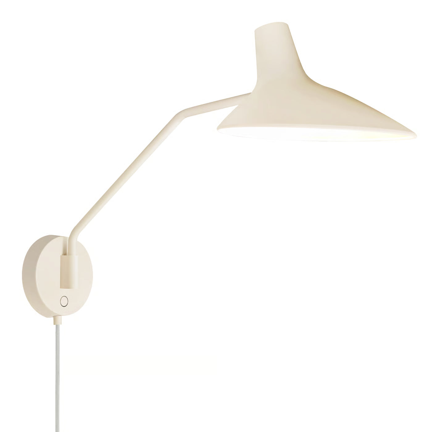 Darci Surface Wall Light- Sand/ Black Finish