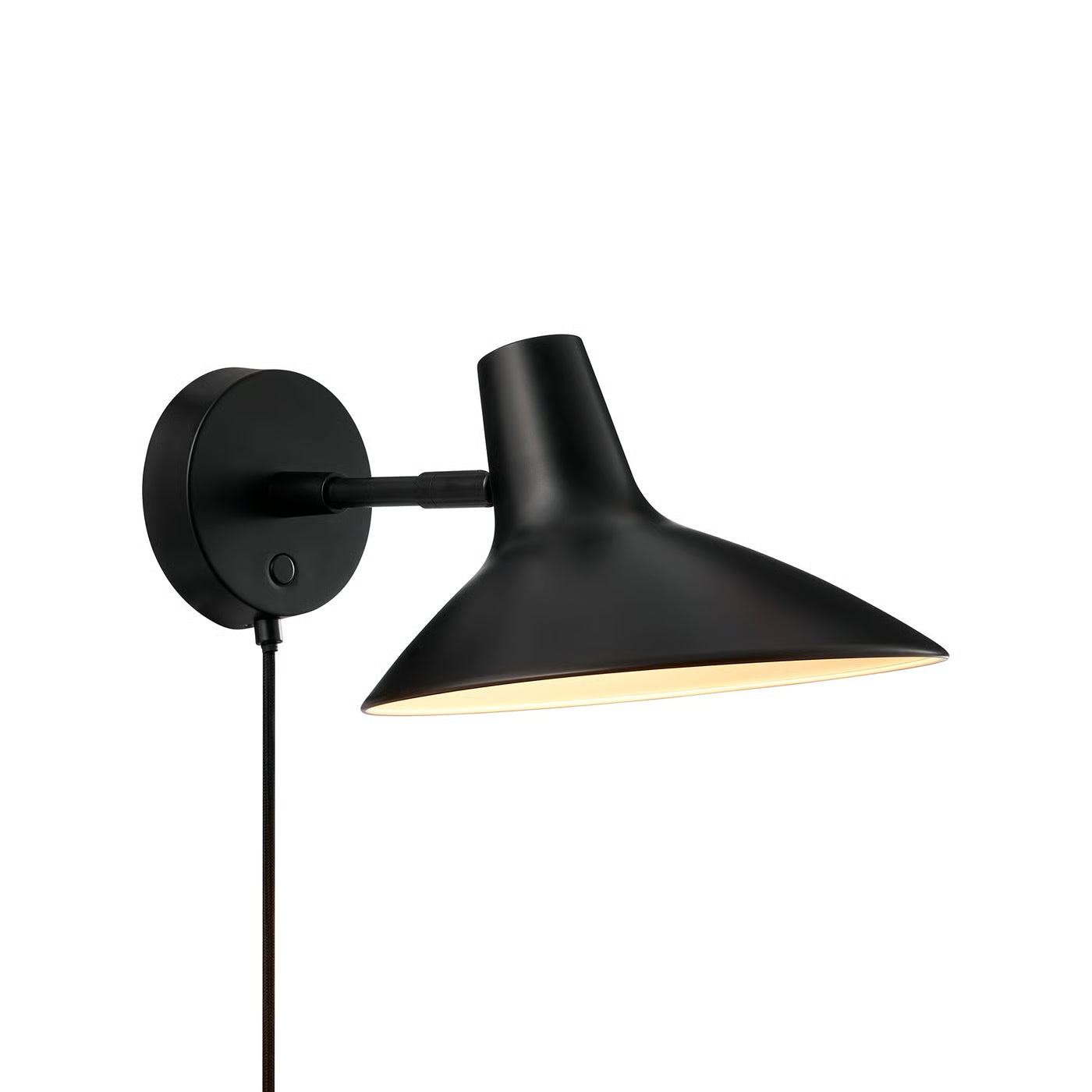 Darci Surface Wall Light- Sand/ Black Finish