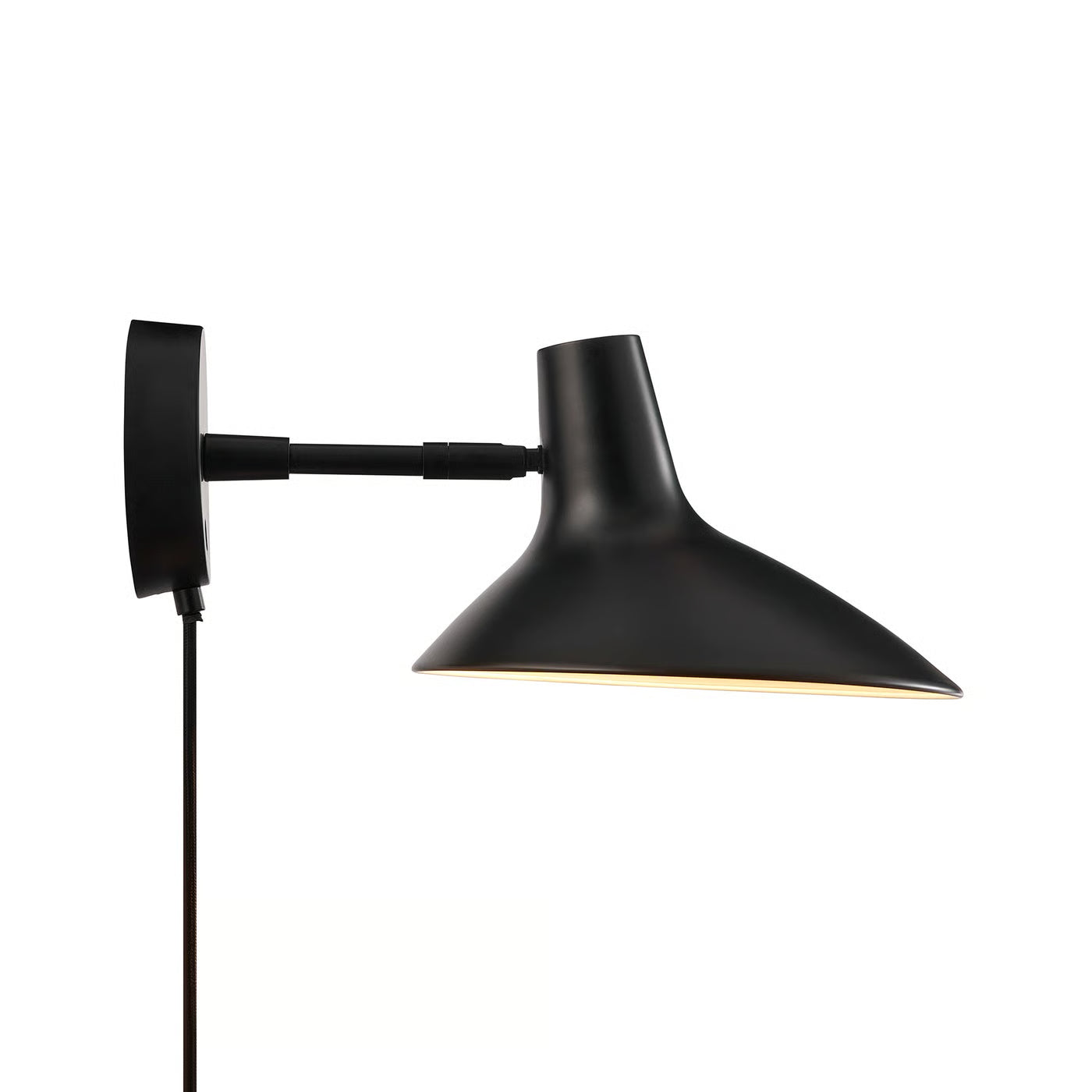 Darci Surface Wall Light- Sand/ Black Finish