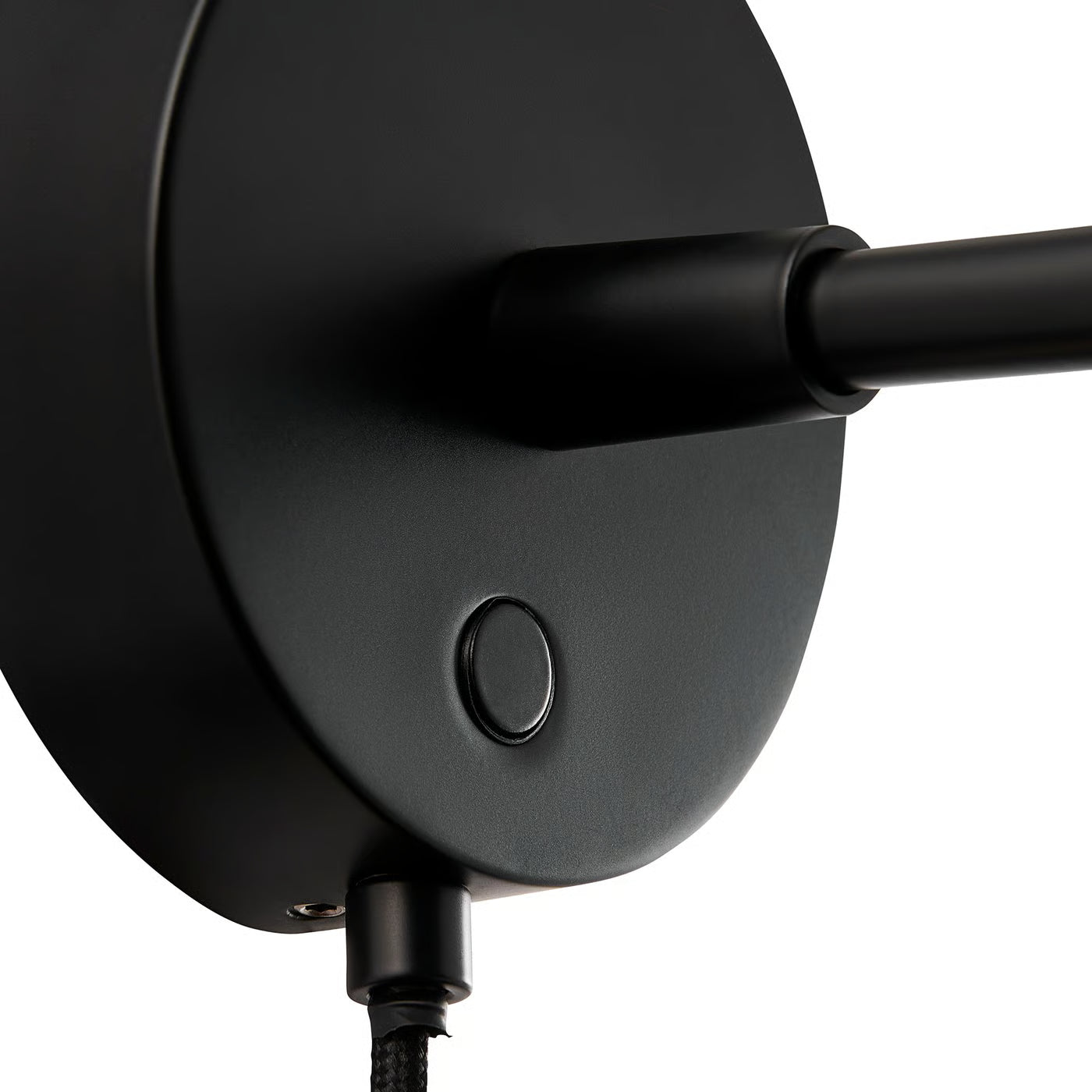 Darci Surface Wall Light- Sand/ Black Finish