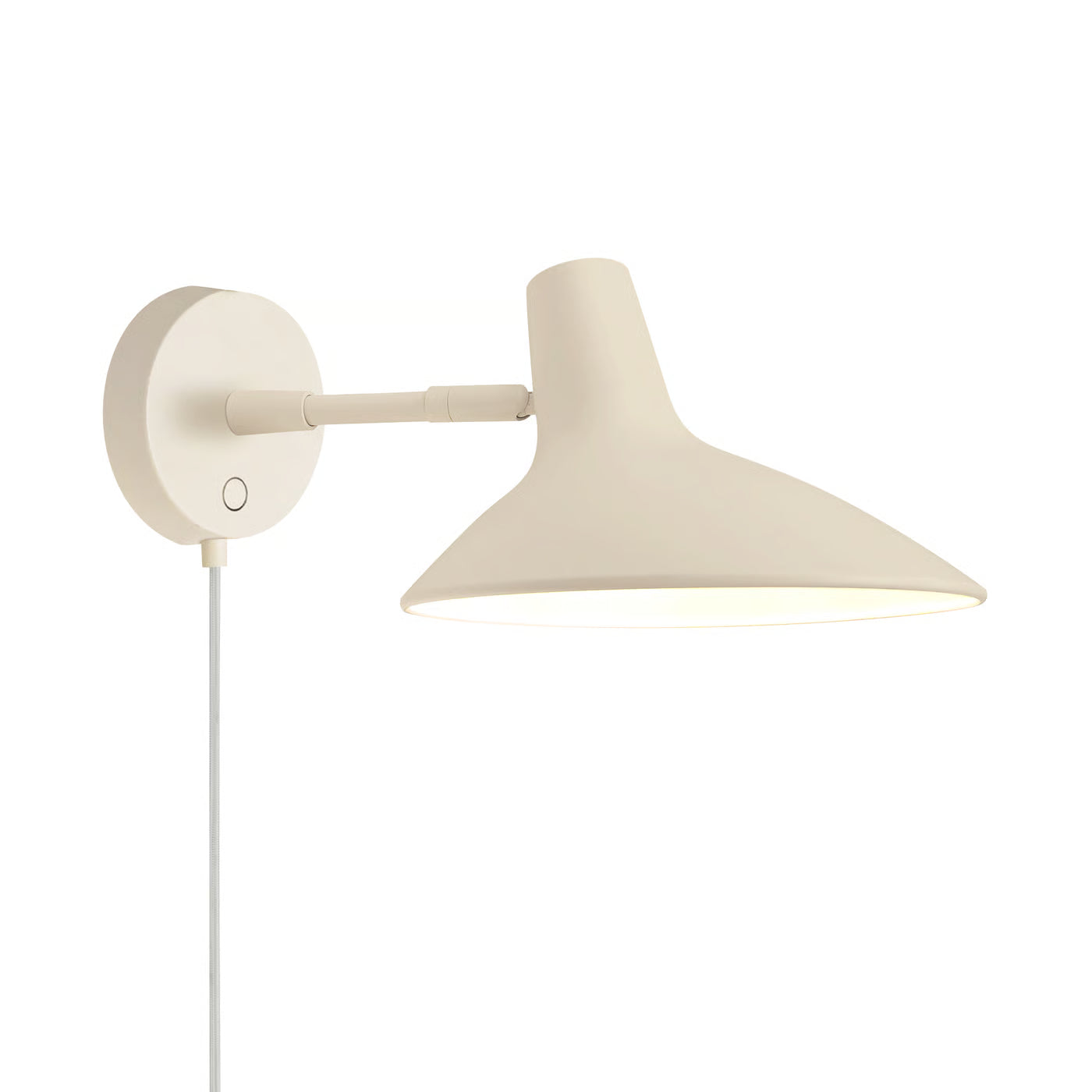 Darci Surface Wall Light- Sand/ Black Finish
