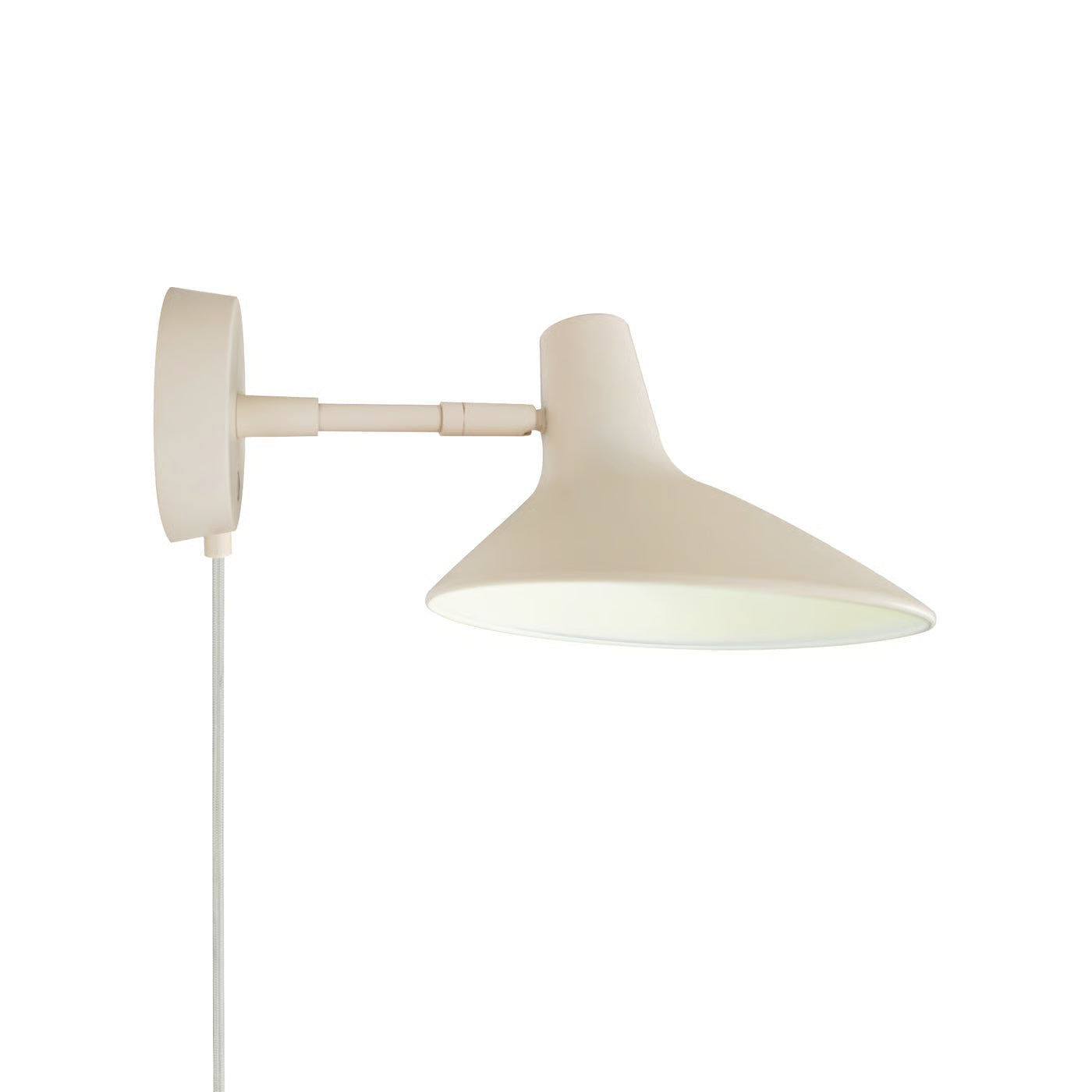 Darci Surface Wall Light- Sand/ Black Finish