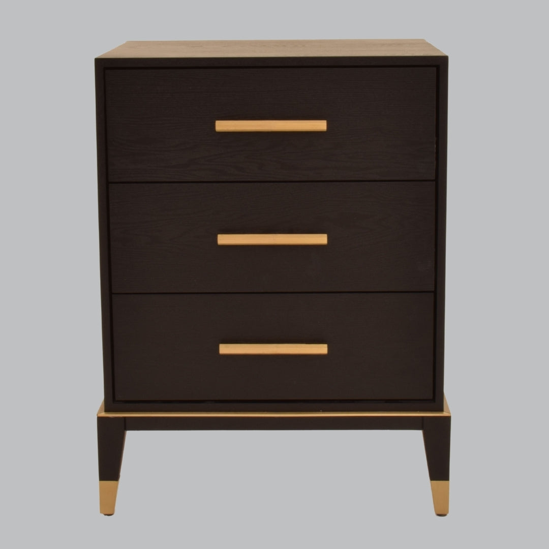 Delta 3 drawer Side Table