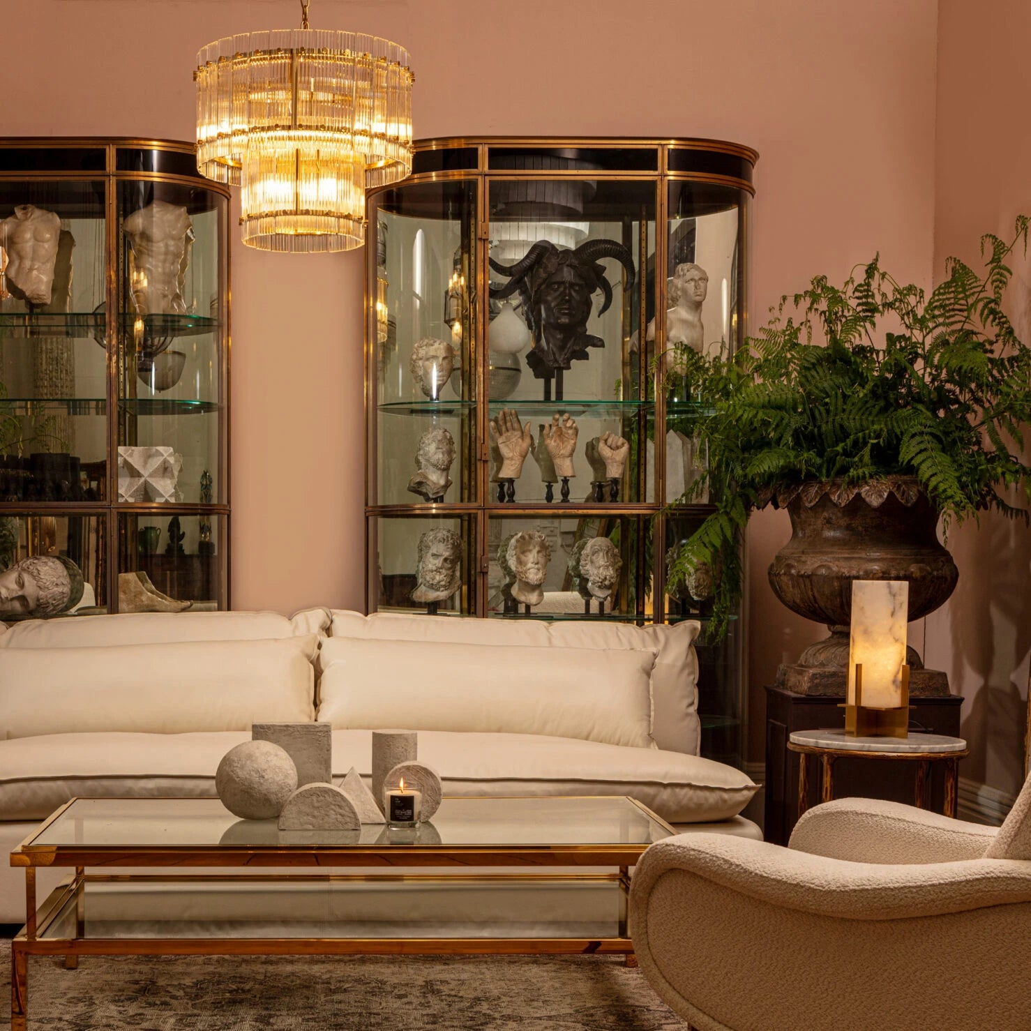 Double San Francisco Chandelier- Small/ Large