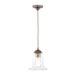 Ebba Pendant Light- Antique Brass & Various Glass Finishes