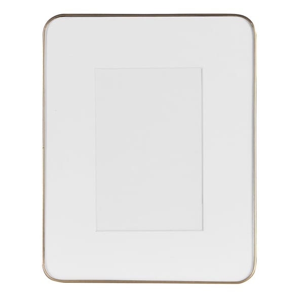 Small Gold Curved Edge Photo Frame
