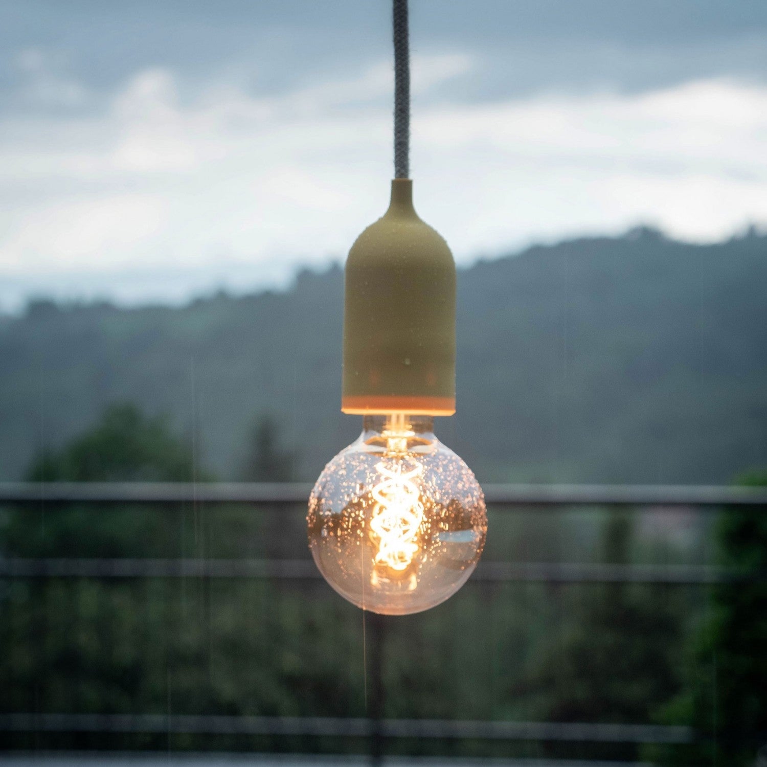 Beverford 1Lt Outdoor Pendant IP65 - Various Colours