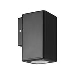 Polycarbonate Corrosion Proof Outdoor Up/Down Wall Light - Black/Grey Finish
