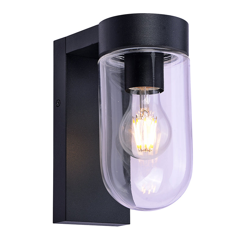 Stan Outdoor Wall Light - Black Finish