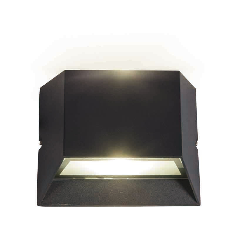 Glenmore Outdoor LED Wall Light - Black