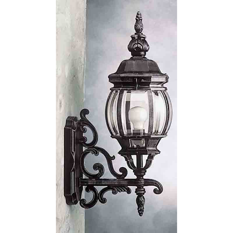 Lexington Outdoor Wall Light Medium / Large - Black Finish