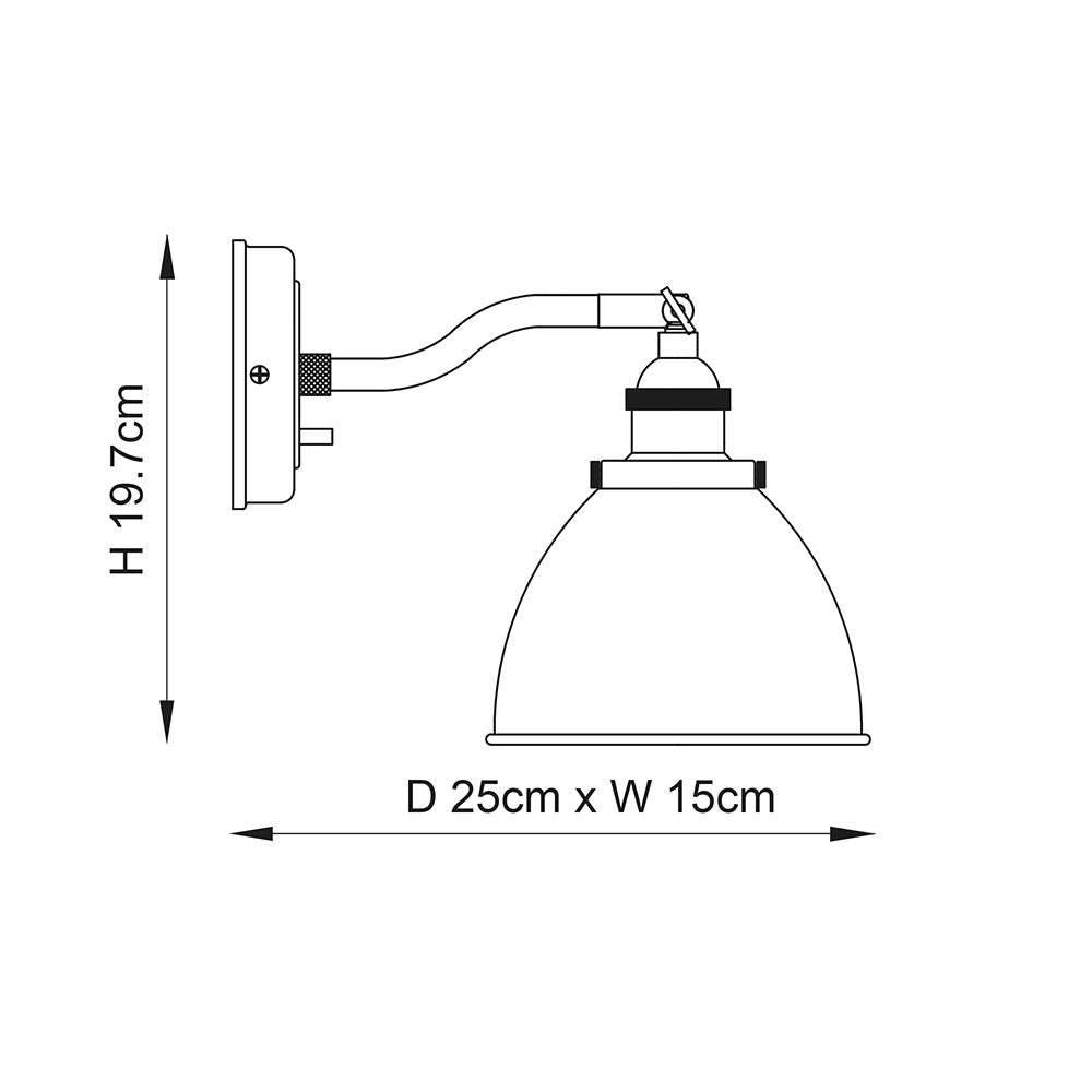 Concept Wall Light - Various Colours Available