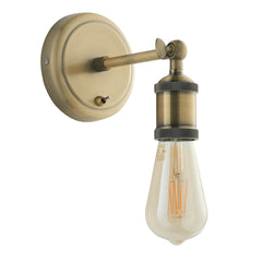 Niche Wall Light - Antique Brass/Aged Pewter & Aged Copper E27