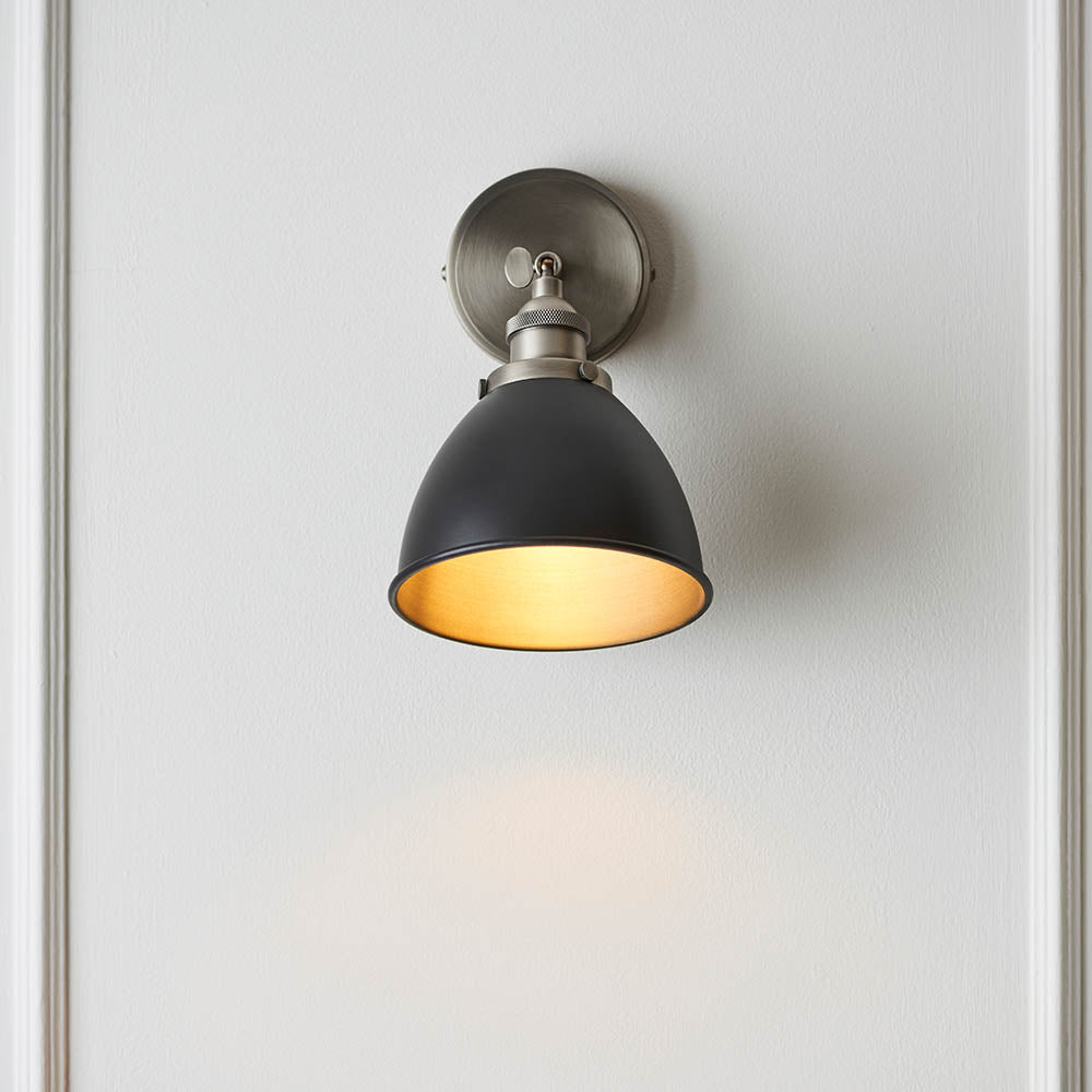 Concept Task Wall Light - Aged Pewter E14