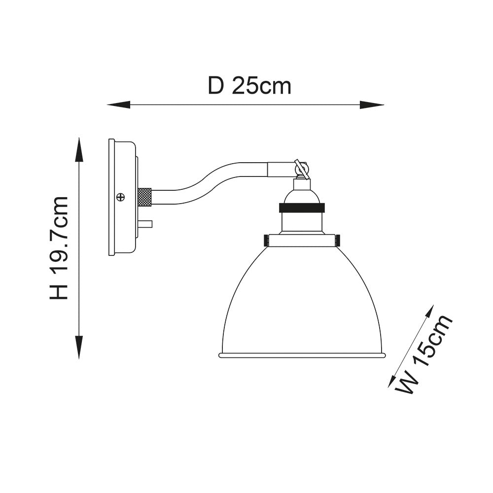 Concept Wall Light - Various Colours Available