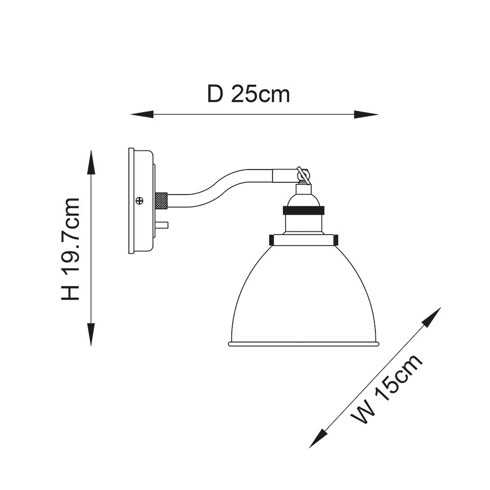 Concept Wall Light - Various Colours Available